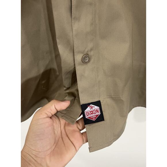 Dixxon Shirt 2XL Biker Workforce Button Up Utility Mechanic Pockets Industrial - Picture 2 of 13